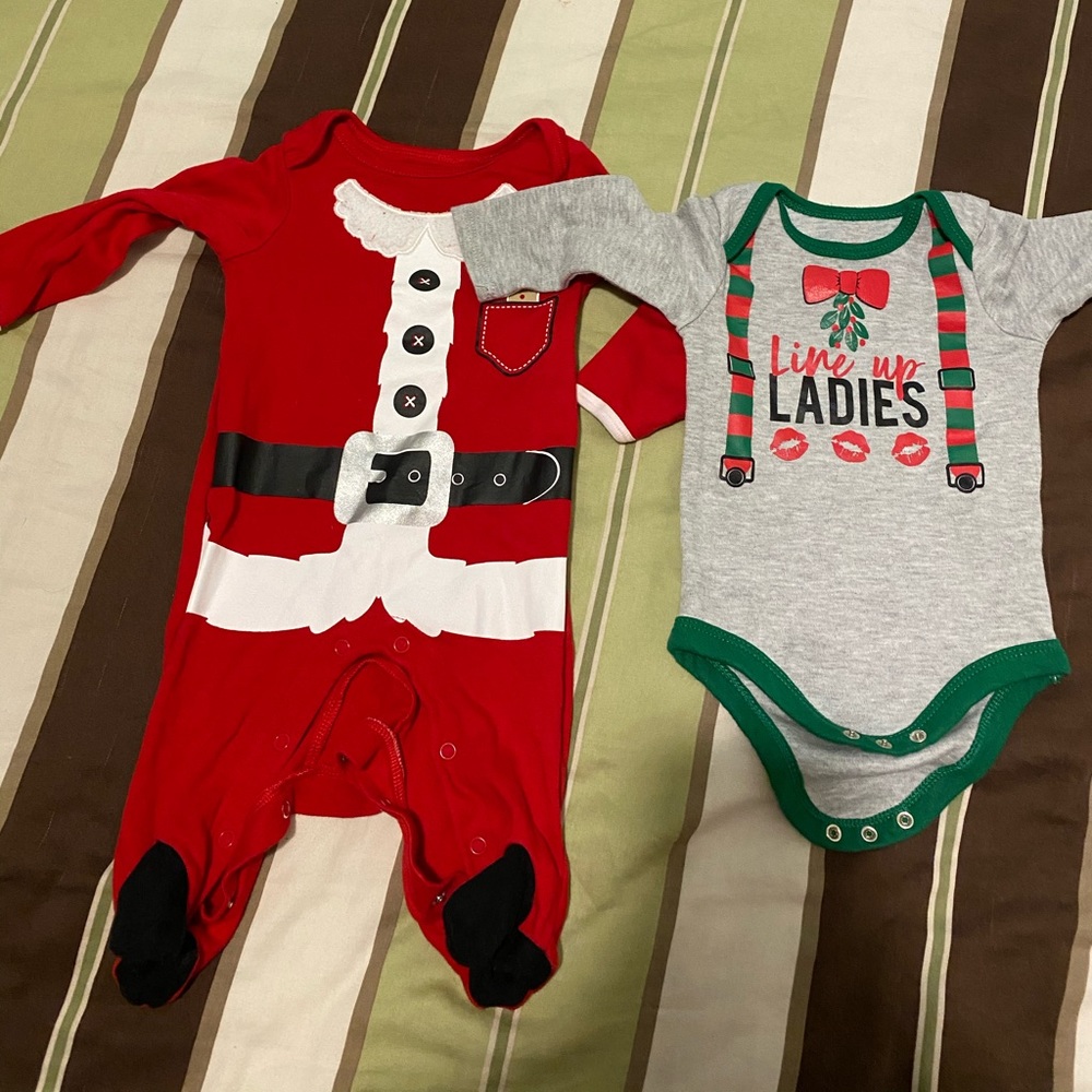 2 onesies 0-3m